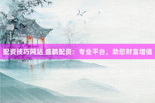 配资技巧网站 盛鹏配资：专业平台，助您财富增值